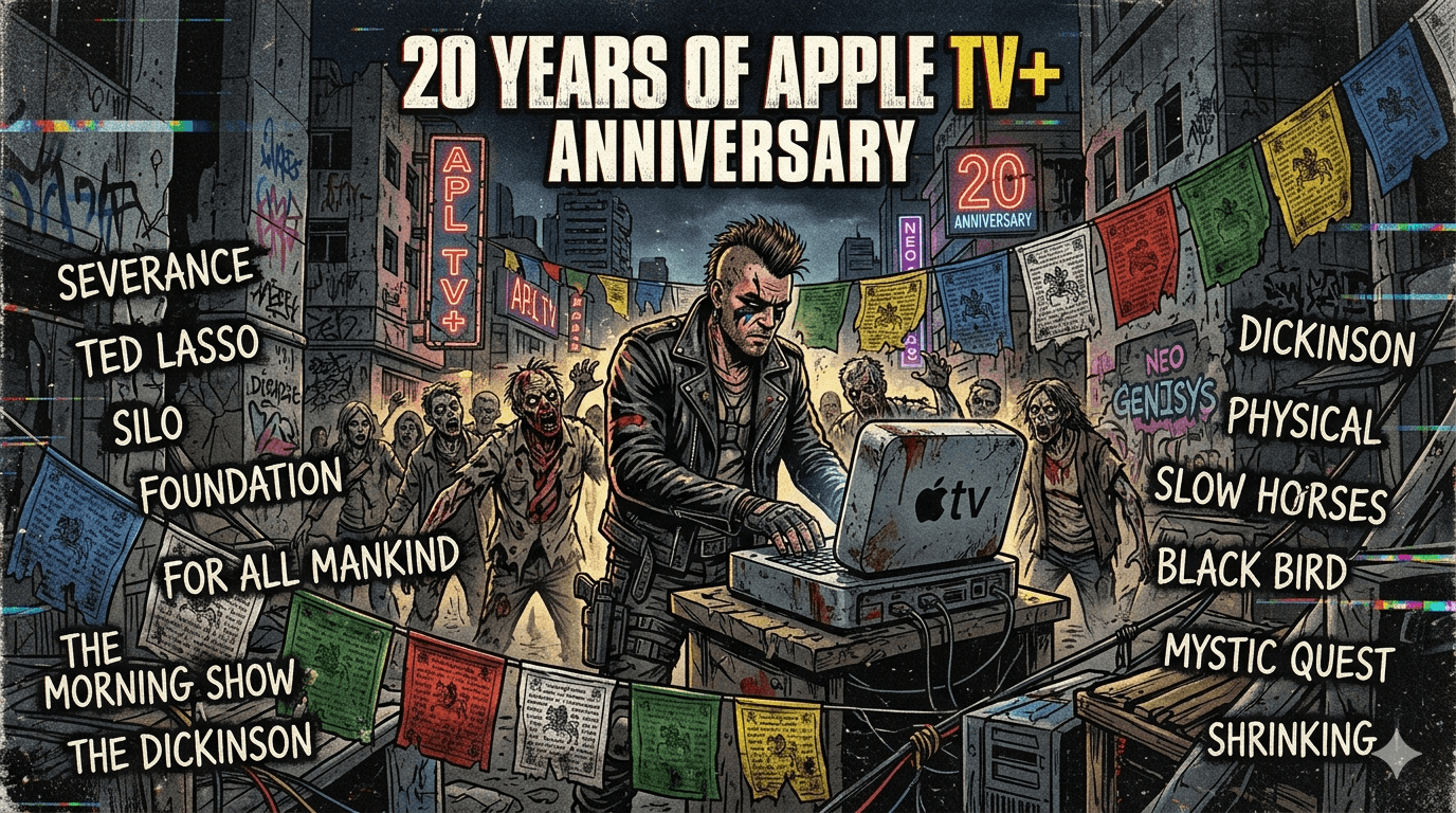 Apple TV 20 Years Aniversary Evsunrise.com