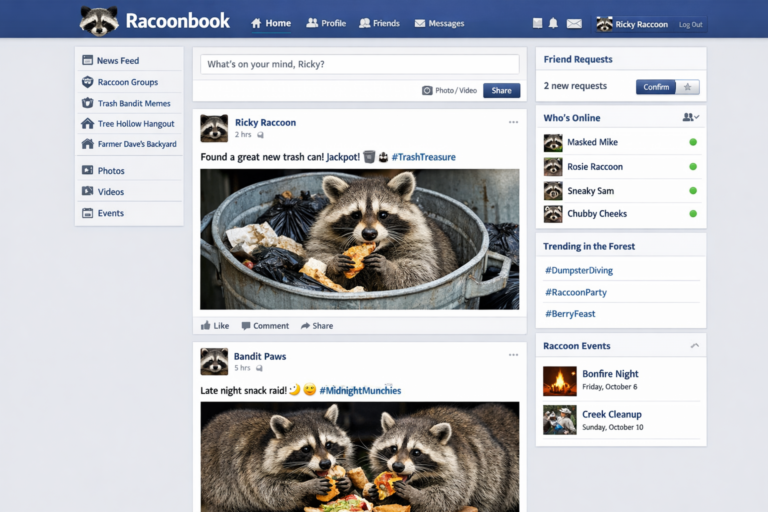 Racoonbook